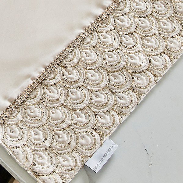 Tekstila galda paliktņi (4 gab.) 30x46 cm Deco Sequin – Catherine Lansfield-image-1