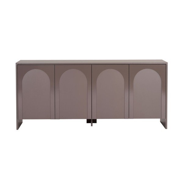 Pelēkbrūna kumode 180x80x45 cm Arlen  – Kalune Design-image-3