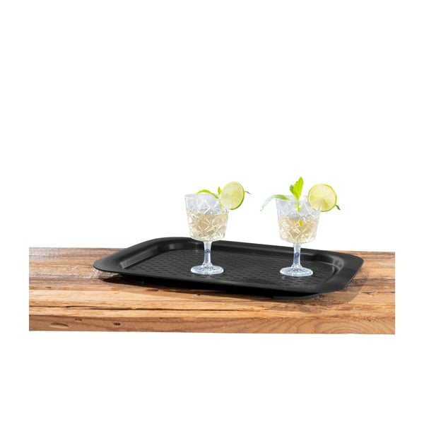 Melna servēšanas paplāte Wenko Black Outdoor Kitchen-image-3