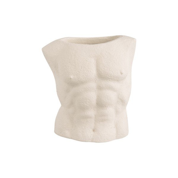 Balta vāze PT LIVING Male, augstums 20,5 cm-image-2