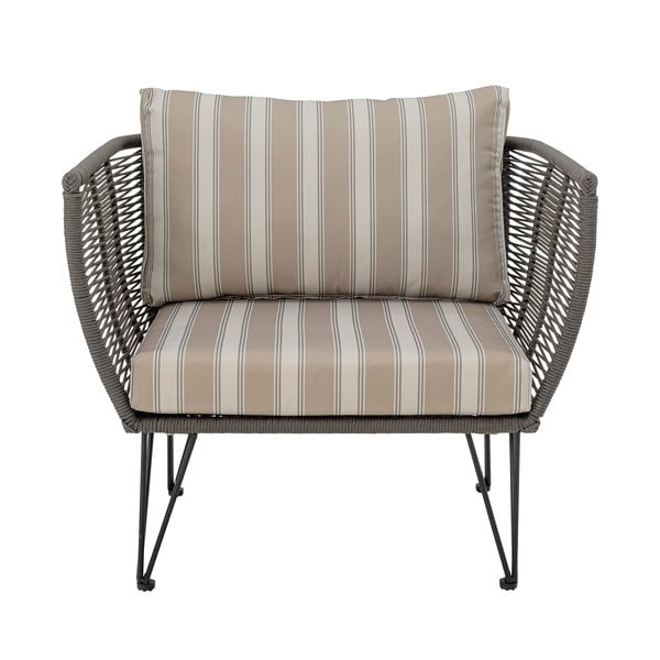 Bēšs polsterēts dārza atpūtas krēsls Mundo – Bloomingville-image-2