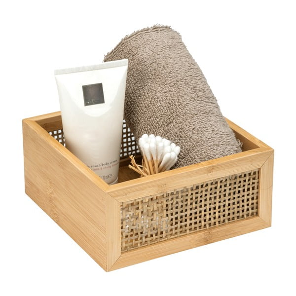 Bambusa vannas istabas organizators Wenko Allegre, 15 x 7 cm-image-4