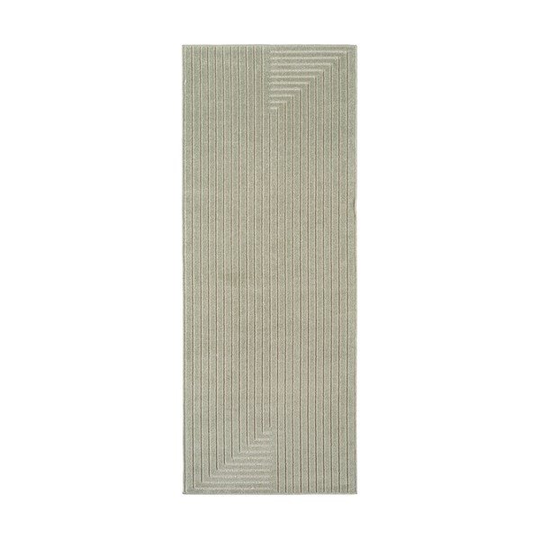 Zaļš iekštelpu un āra celiņa paklājs 80x250 cm Nova 1202 – Ayyildiz Carpets