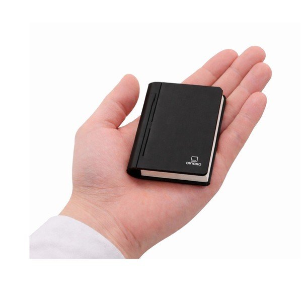 Melns pārvietojams gaismas dekors ar USB BookLight – Gingko