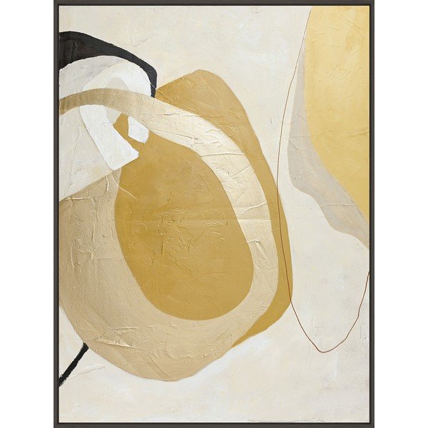 Ar rokām apgleznota glezna ar rāmi/uz audekla 91x121 cm Stardust – Malerifabrikken