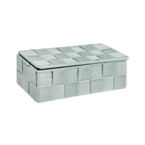 Wenko Adria Mini vannas istabas organizators gaiši zaļš ar vāku-image-2