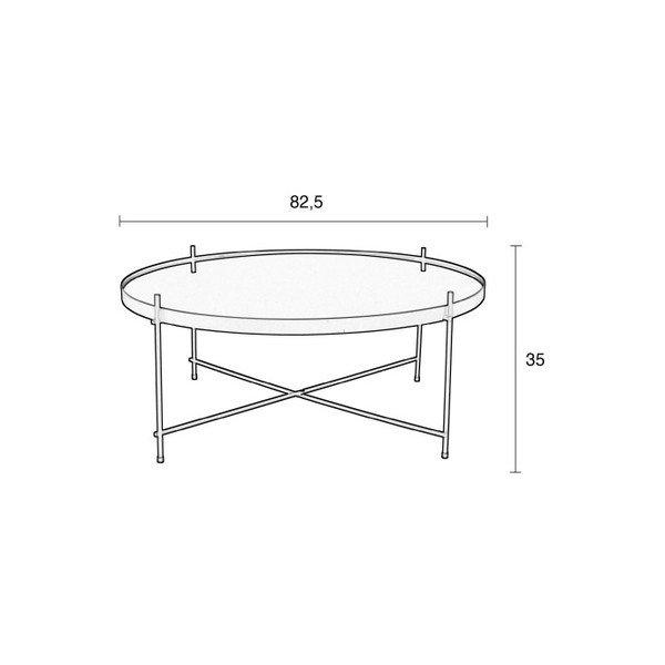 Vara krāsas žurnālgaldiņš Zuiver Cupid XXL-image-4
