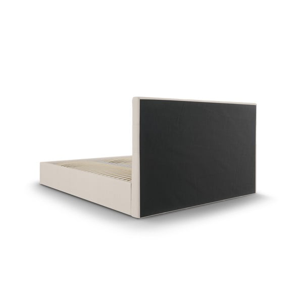 Bēša divguļamā gulta Mazzini Beds Nerin, 160 x 200 cm-image-4