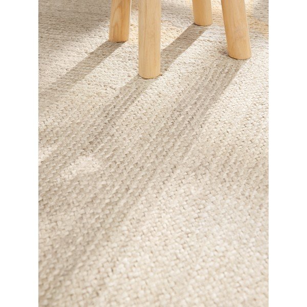 Krēmkrāsas divpusējs/ar rokām darināts džutas paklājs 120x180 cm Juno – Hanse Home-image-4