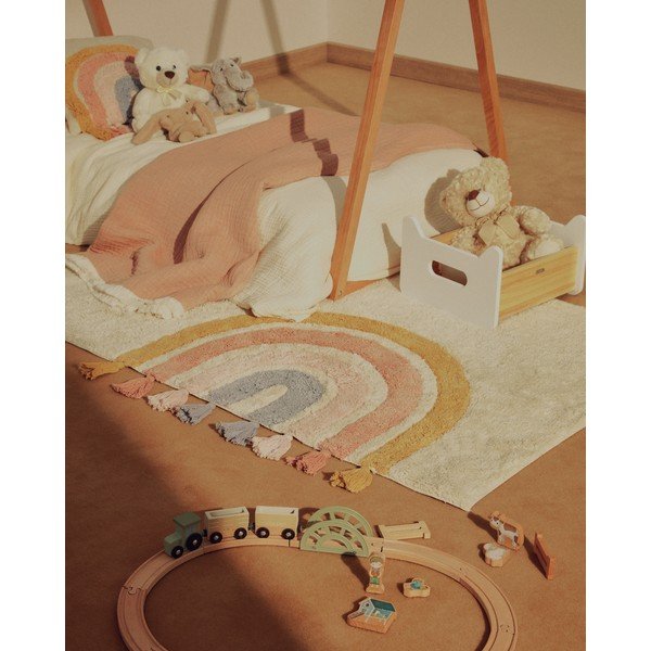 Kokvilnas bērnu spilvendrāna 45x45 cm Tadea – Kave Home-image-3