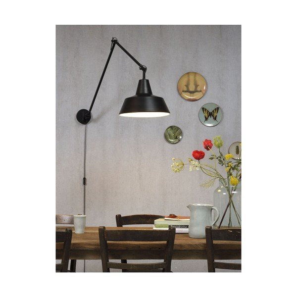 Melna sienas lampa Chicago – it's about RoMi-image-1