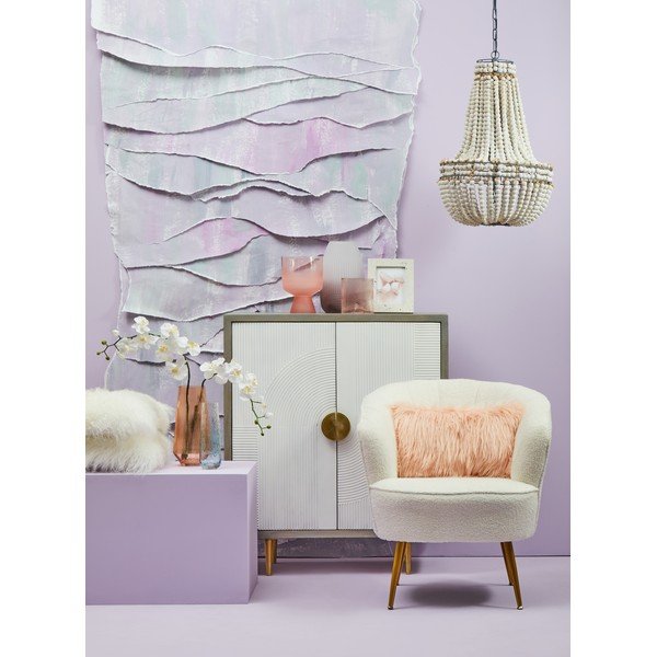 Krēmkrāsas akmens foto rāmis 16x21 cm Mimo – Premier Housewares-image-1