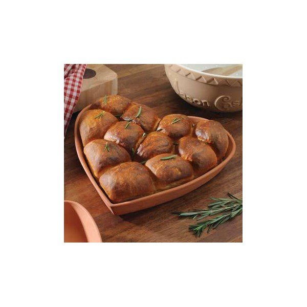 Terakotas trauks Sirds, 28 cm-image-2