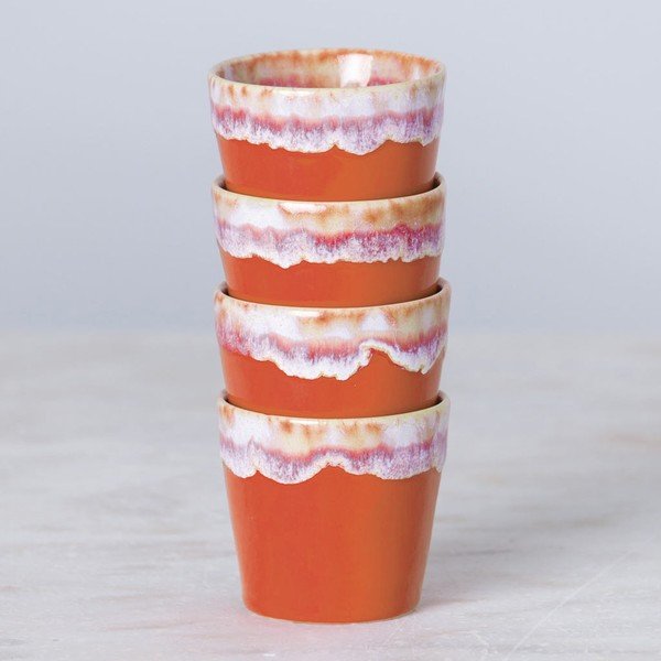 Balti oranža keramikas espreso krūze Costa Nova, 200 ml-image-2