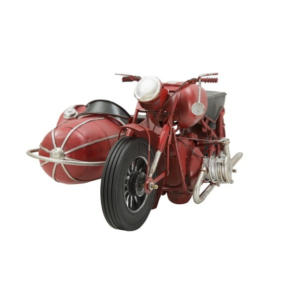 Mauro Ferretti Sidecar dekoratīvais metāla motocikls