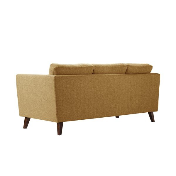 Dzeltens trīsvietīgs dīvāns Jalouse Maison Elisa, 207 cm-image-4