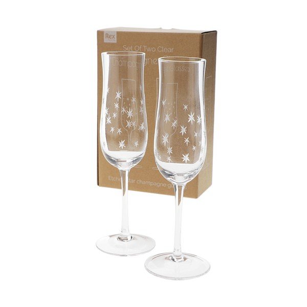 Šampanieša glāzes (2 gab.) 200 ml – Rex London-image-2