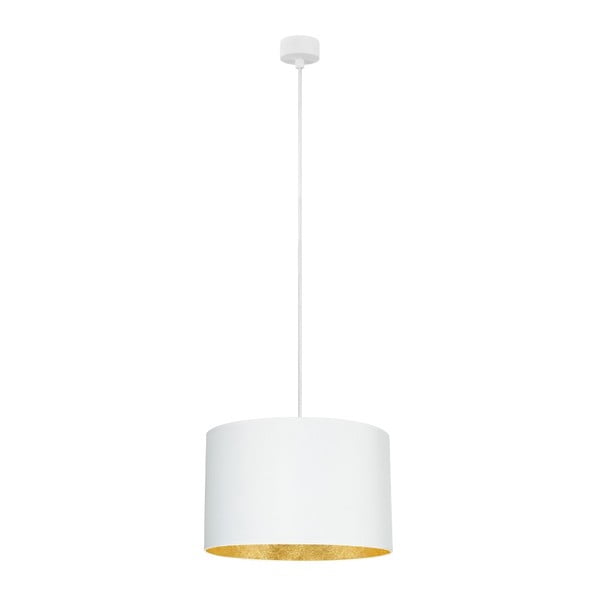 Balta griestu lampa ar zelta detaļām Sotto Luce Mika, ⌀ 36 cm