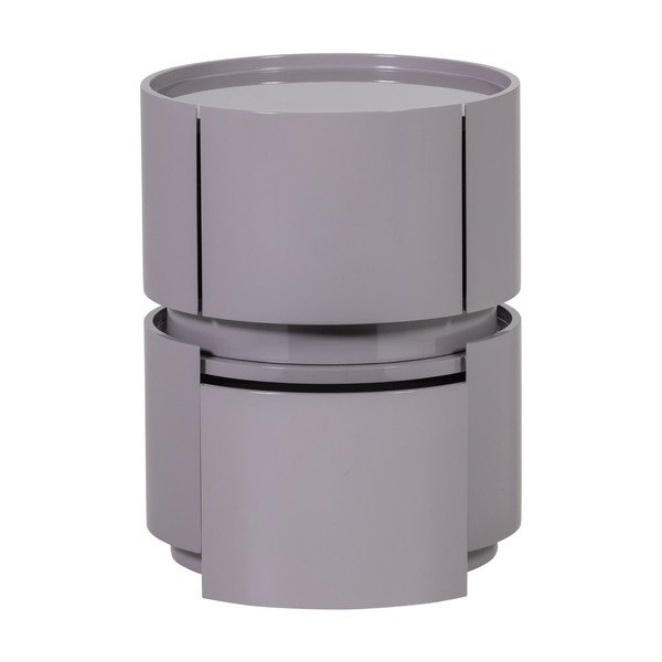 Gaiši pelēks spīdīgs naktsskapītis Lunex – WOOOD-image-3