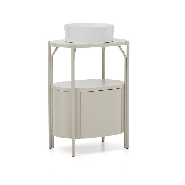 Balts skapītis zem izlietnes 60x81 cm Arely – Kave Home-image-4