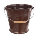 Emaljēts spainis 10 l Brown – Orion