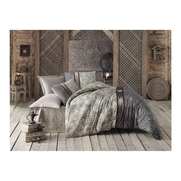 Gultas veļa ar gultas pārklāju vienvietīgai gultai Anu, 160 x 220 cm