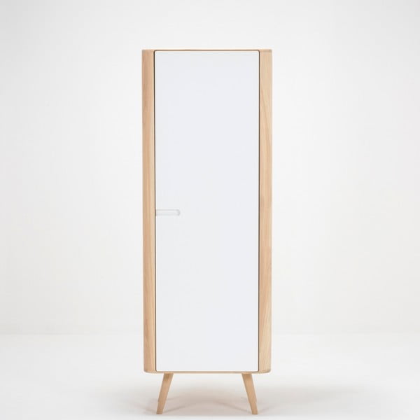 Skapis ar ozola masīvkoka konstrukciju Gazzda Ena, platums 60 cm-image-2