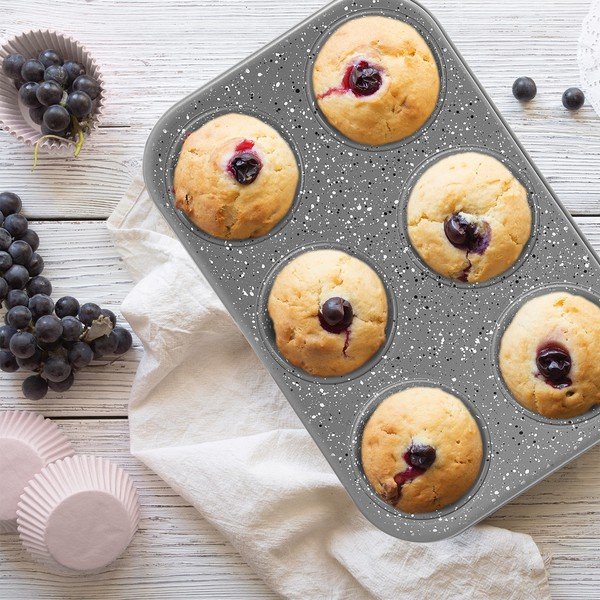 Metāla cepšanas forma mafiniem 22x32 cm Grande – Orion-image-1