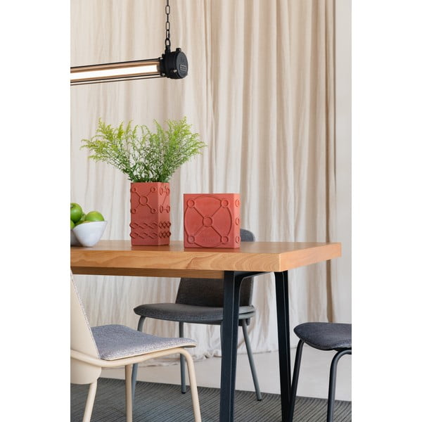 Oranža betona vāze Graphic – Zuiver-image-2