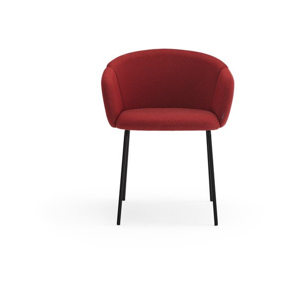 Bordo polsterēts ēdamistabas krēsls Add – Teulat-image-1