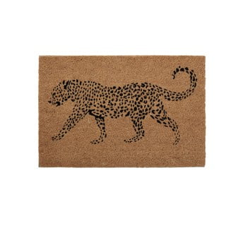 Dabīgās kokosšķiedras durvju paklājs Premier Housewares Leopard, 40 x 60 cm