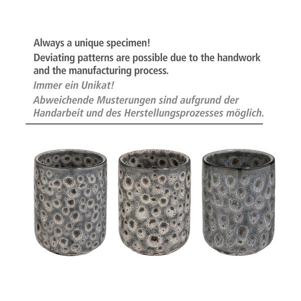 Melna un pelēka keramikas tualetes birste Wenko Oviedo-image-1