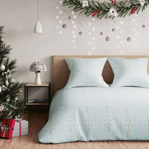 Divguļamā flaneļa gultasveļa AmeliaHome Snuggy Lumi, 200 x 220 cm-image-3