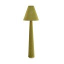 Zaļa stāvlampa ar auduma abažūru (augstums 168 cm) Devia – Light & Living