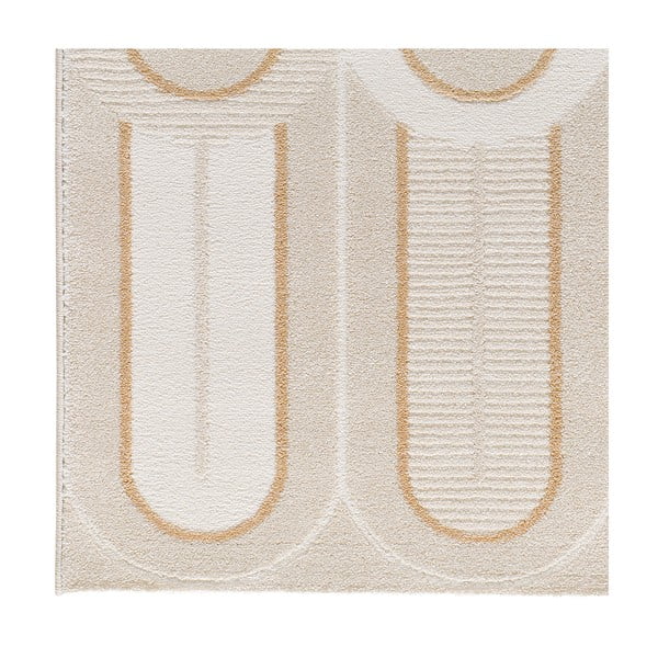 Krēmkrāsas paklājs 160x230 cm Flora – Universal-image-3