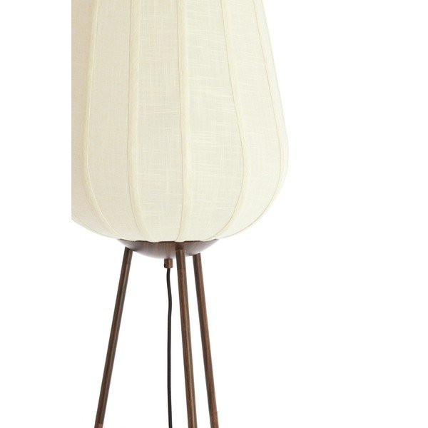 Balta stāvlampa ar auduma abažūru (augstums 133 cm) Bibury – Light & Living-image-2