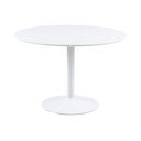 Balts apaļš ēdamgalds Actona Ibiza, ⌀ 110 cm
