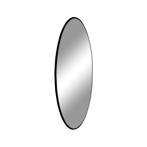 Apaļš sienas spogulis ar melnu metāla rāmi House Nordic Jersey, ø 40 cm-image-1