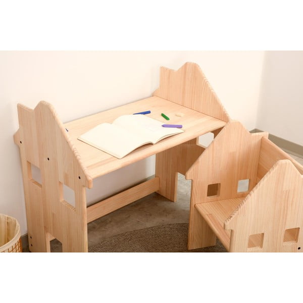Bērnu sols no priedes koka Little Nice Things HappyHouse-image-1
