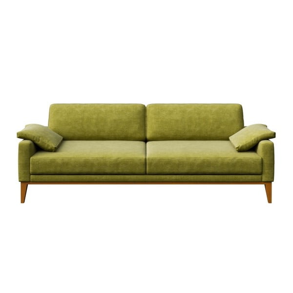 Zaļš dīvāns MESONICA Musso, 211 cm
