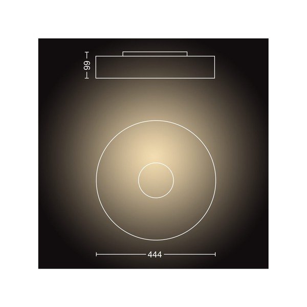 LED viedā griestu lampa 25 W Fair – Philips Hue-image-3