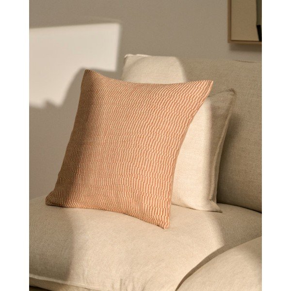 Žakarda spilvendrāna 50x50 cm Nerel – Kave Home-image-1