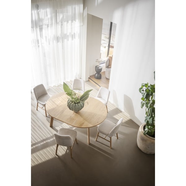 Papildu galda virsma ar ozolkoka imitāciju 130x50 cm Glenside – Rowico-image-2