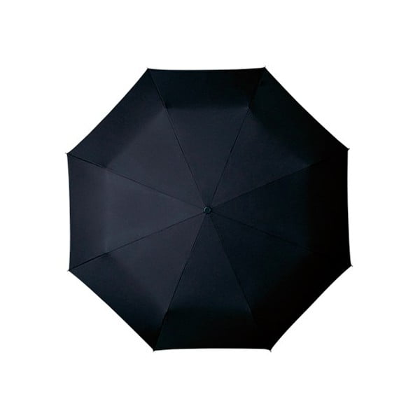 Melns saliekams lietussargs Ambiance Gentleman, ⌀ 100 cm