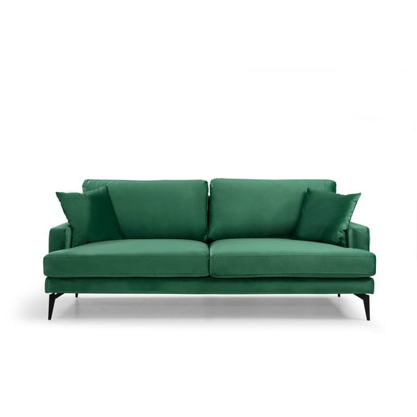 Zaļš dīvāns 205 cm Papira – Balcab Home