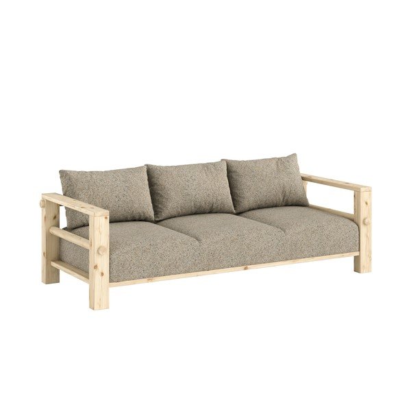 Pelēks dīvāns 225 cm Bare – Karup