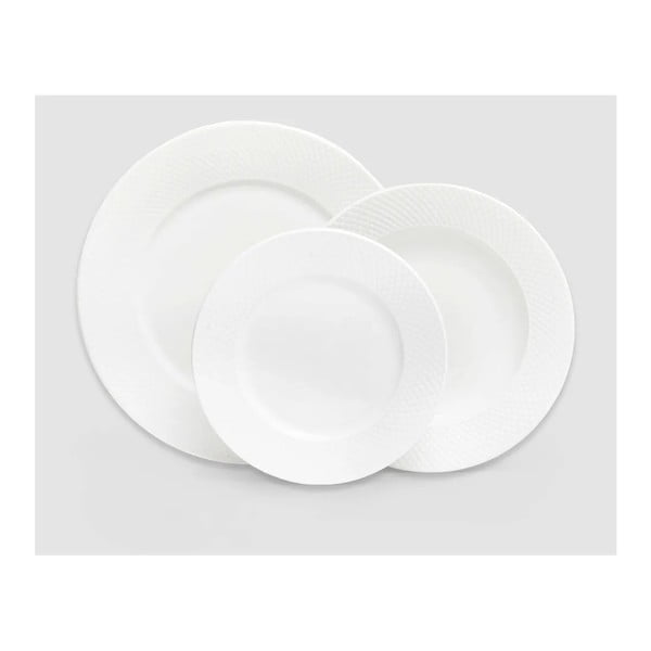 Porcelāna pusdienu komplekts (24 gab.) Imperio – Bonami Essentials-image-2