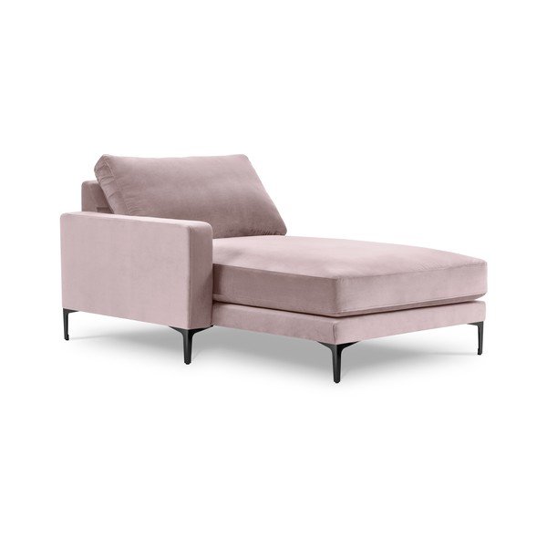 Rozā samta Kooko Home zvilnis Harmony, kreisais stūris-image-2