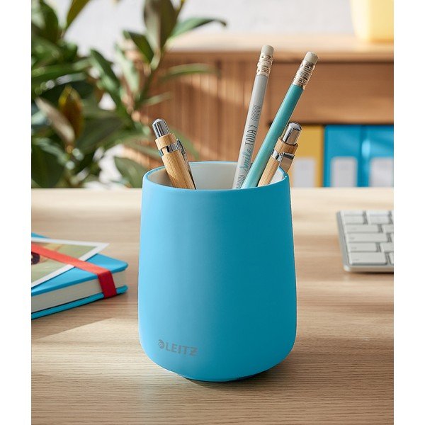 Zila keramikas krūzīte rakstāmpiederumiem Leitz Cosy-image-3