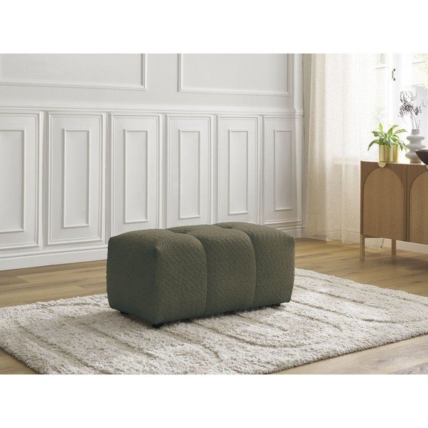 Haki kāju soliņš no buklē auduma Roxelane – Bobochic Paris-image-1